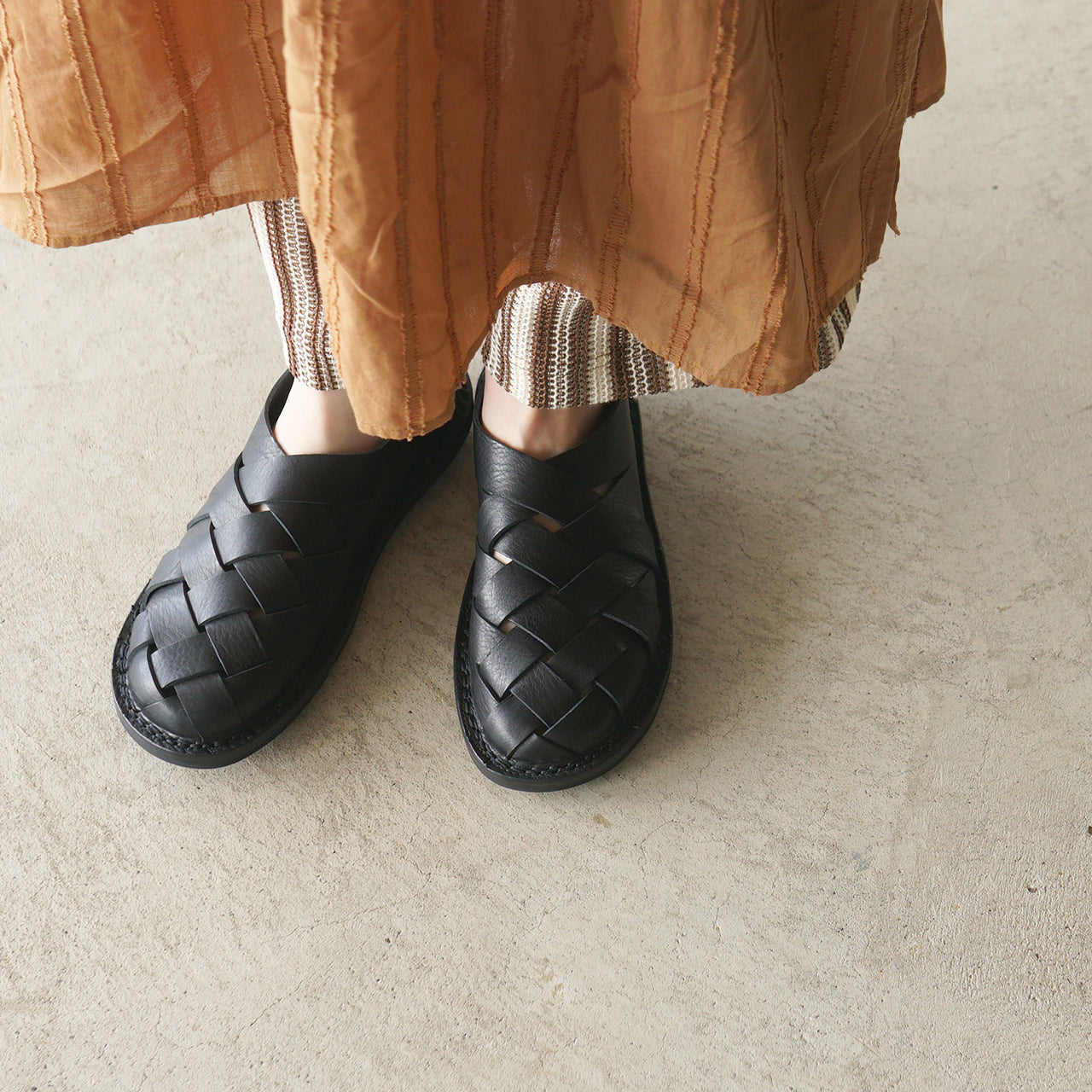 \早得24時間限定ポイント10倍/トリッペン trippen レザーメッシュシューズ Push f プッシュ イントレチャート 編み込み バックジップ シューズ 靴 PUSH-WAW251 PUSH-ICE251 【送料無料】