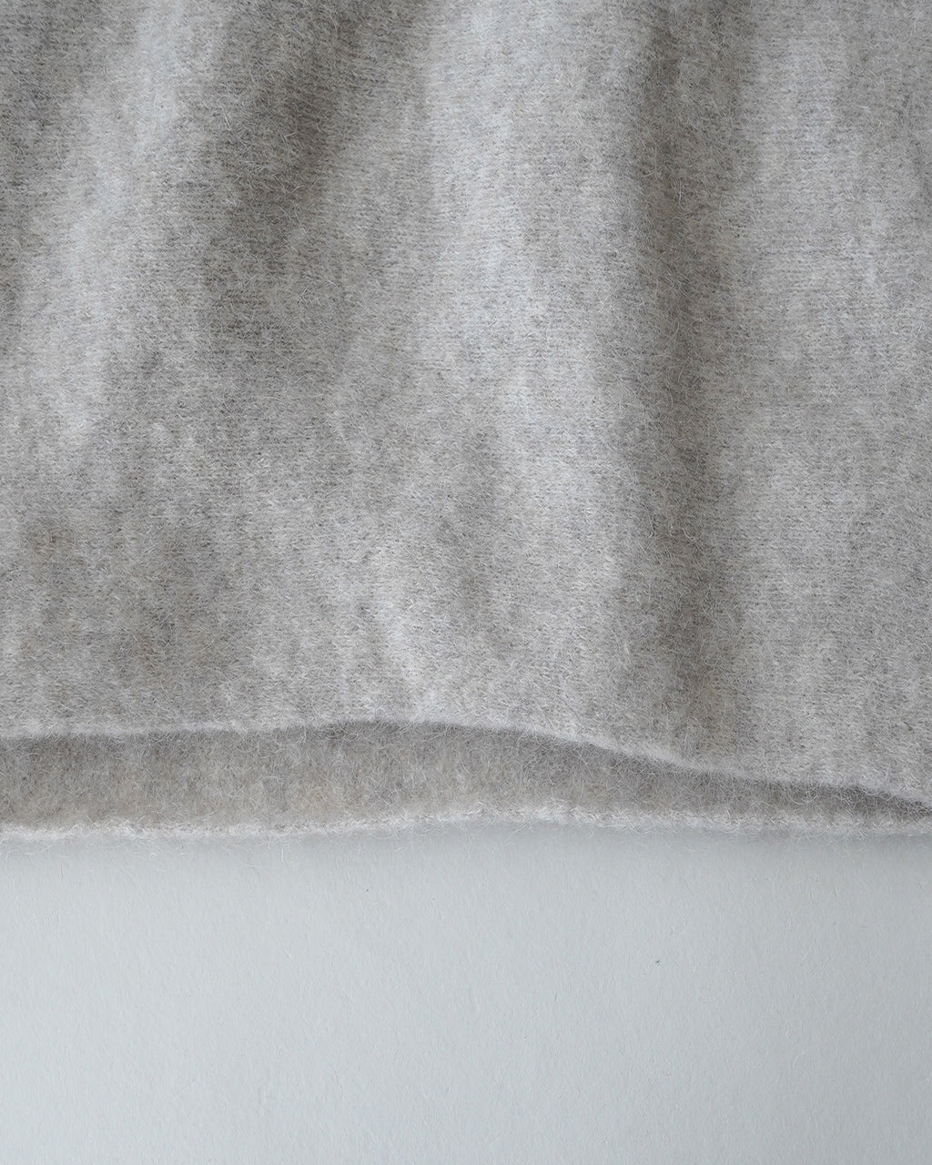 stretch superkid mohair crew-neck P/O WXFL-UW133
