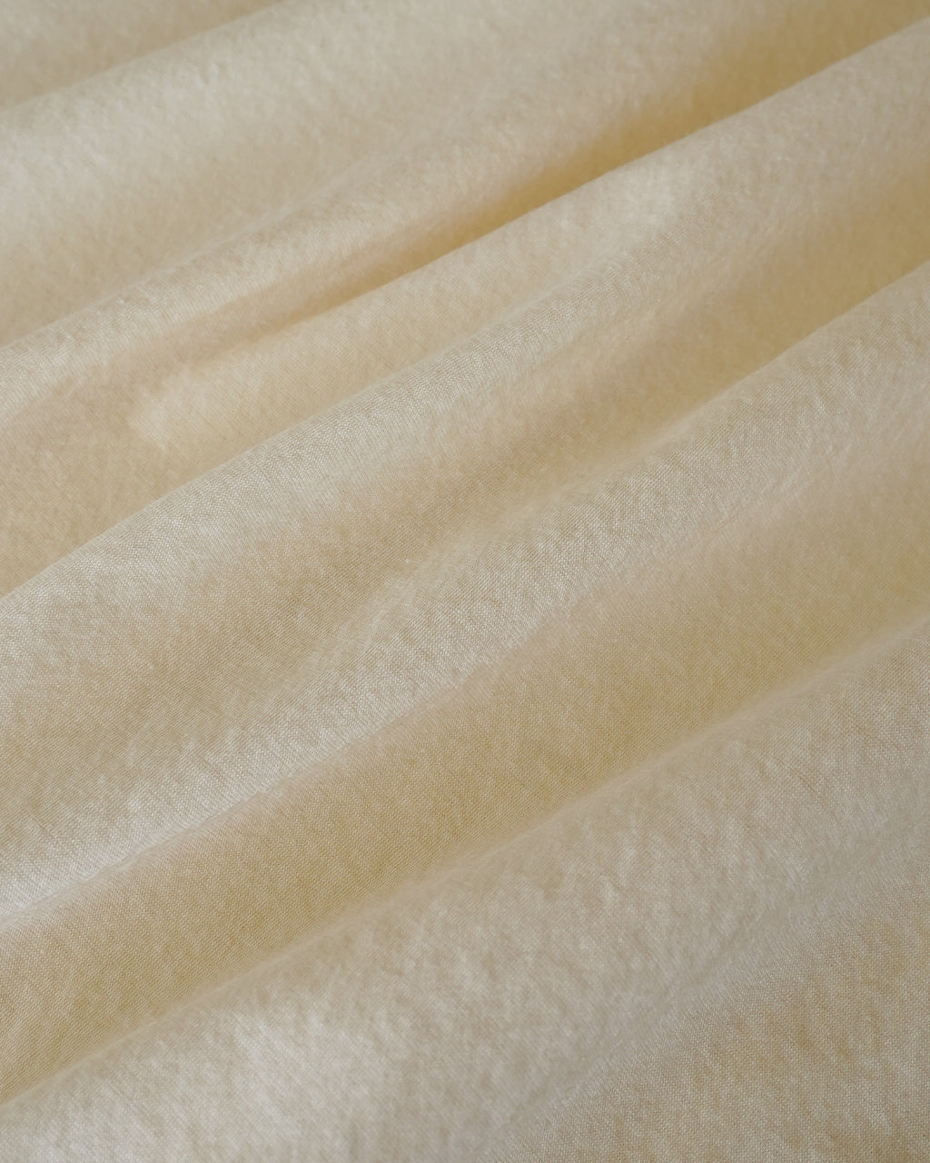 twisted cotton sheer jersey long sleeve Tee WXSP-UW121