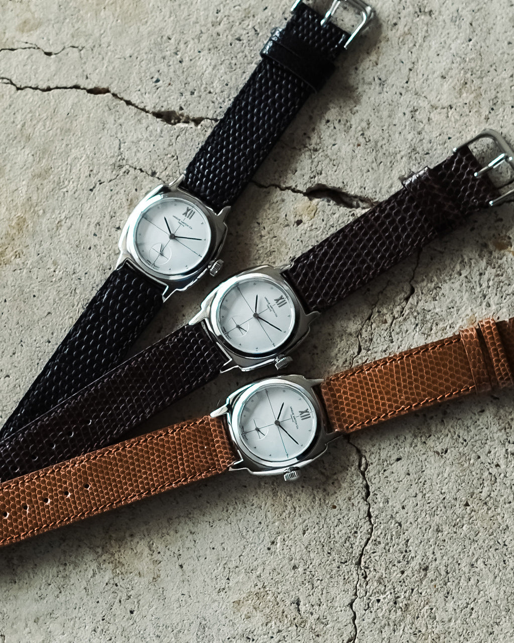 VAGUE WATCH Co. ヴァーグウォッチカンパニー 腕時計 Coussin Sophie Dress Lizard 1920年代 アンティーク風 リザードベルト CO-010-SS【送料無料】【クーポン対象外】
