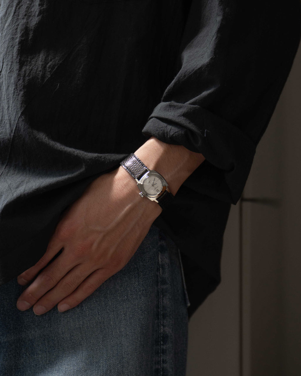 VAGUE WATCH Co. ヴァーグウォッチカンパニー 腕時計 Coussin Sophie Dress Lizard 1920年代 アンティーク風 リザードベルト CO-010-SS【送料無料】【クーポン対象外】