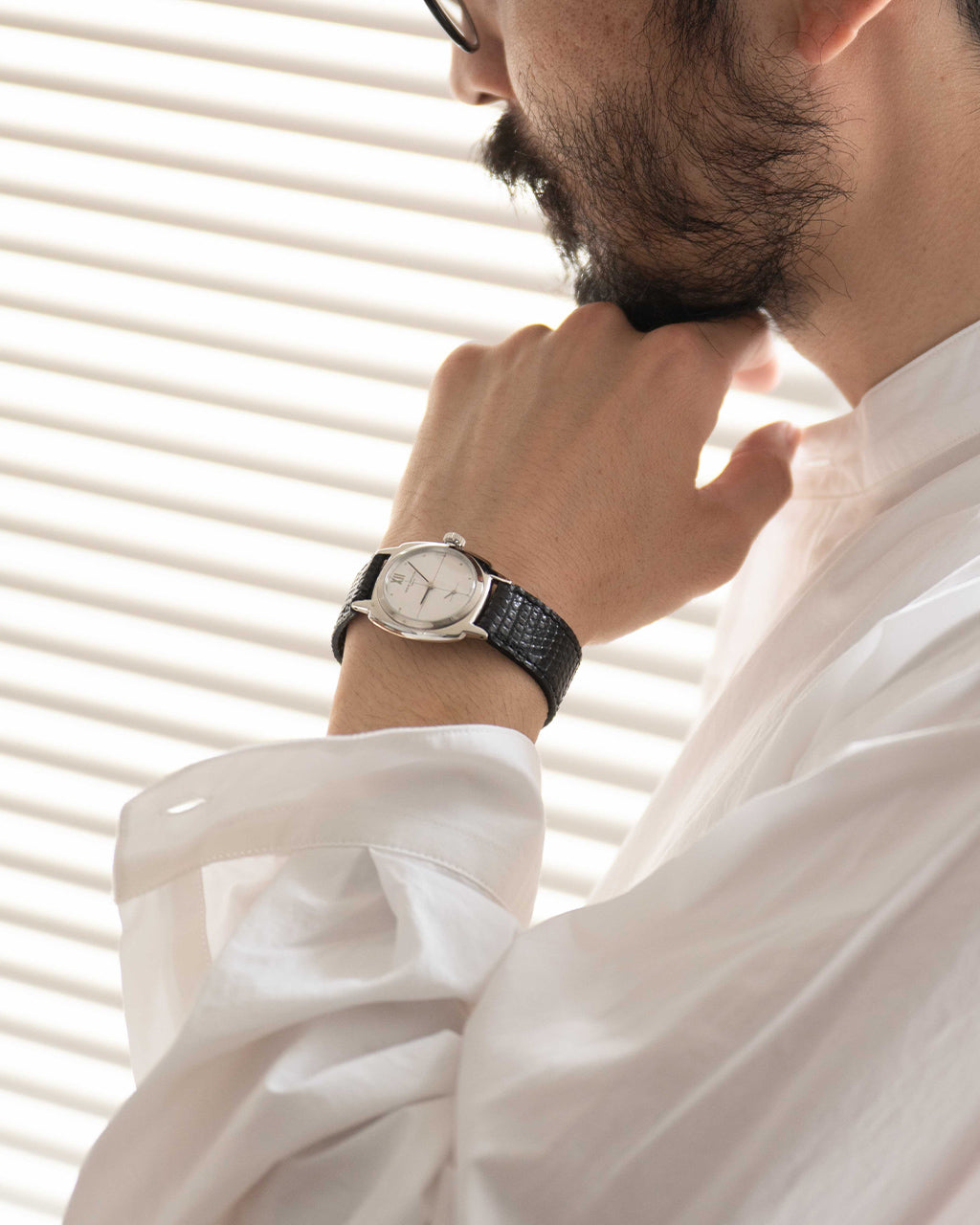 VAGUE WATCH Co. ヴァーグウォッチカンパニー 腕時計 Coussin Sophie Dress Lizard 1920年代 アンティーク風 リザードベルト CO-010-SS【送料無料】【クーポン対象外】