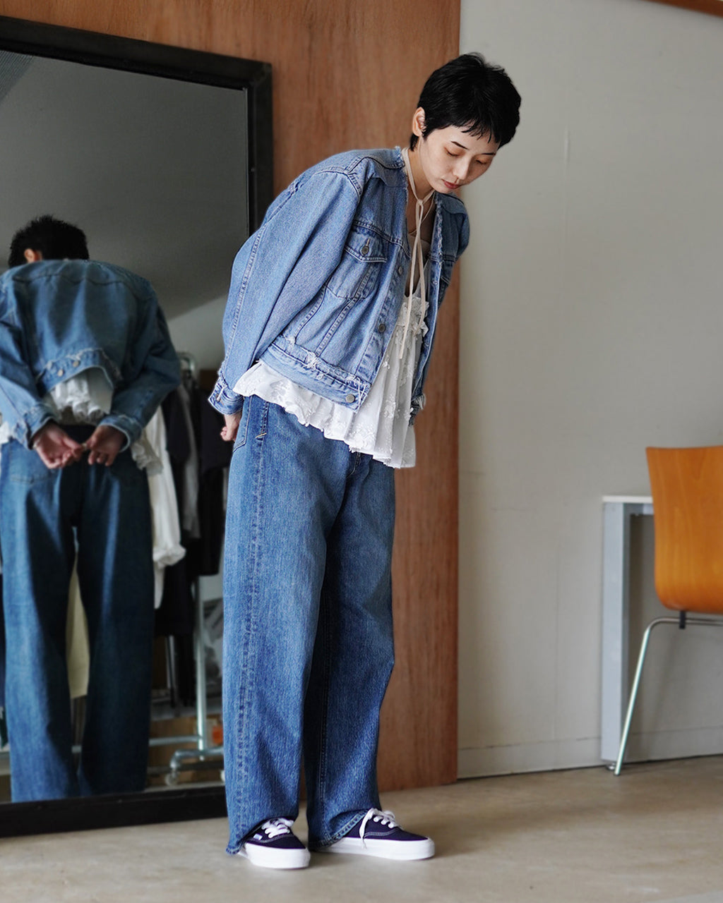 【SALE!20%OFF】LX PREMIUM オーセンティック リイシュー 44 LX Authentic Reissue 44 ローカット レースアップ スニーカー シューズ VN000CQAOA8
