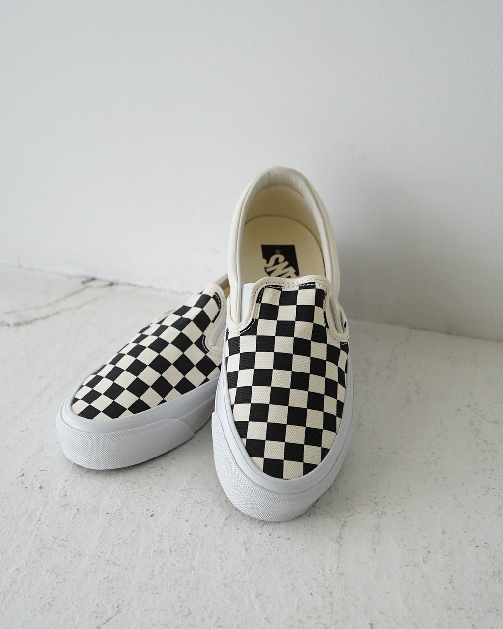 PREMIUM スリッポン 98 LX Slip-On Reissue 98 シューズ 靴 スニーカー チェッカーボード VN000CSE2BO