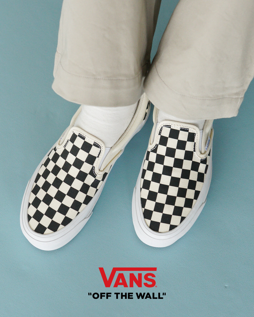 PREMIUM スリッポン 98 LX Slip-On Reissue 98 シューズ 靴 スニーカー チェッカーボード VN000CSE2BO