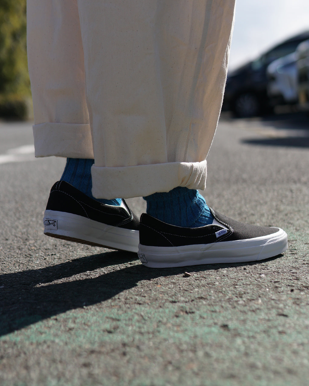 PREMIUM LX スリッポン 復刻版 98 LX Slip-On Reissue 98 スニーカー シューズ 靴 VN000CSEBA2