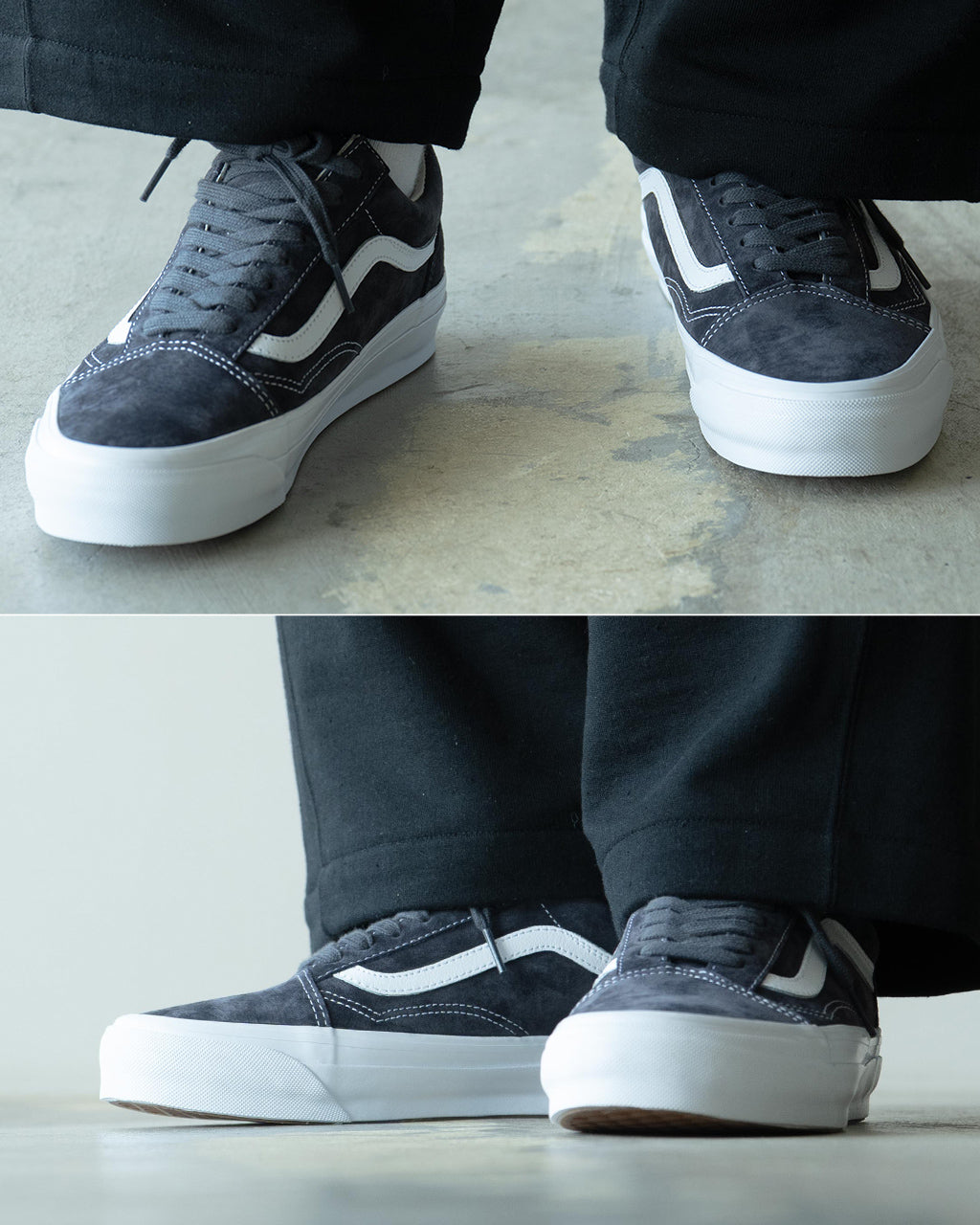 【SALE!20%OFF】PREMIUM オールドスクール ピッグスエード スニーカー Lx Old Skool ローカット レースアップ スケートボード シューズ 靴 VN000D56BYD