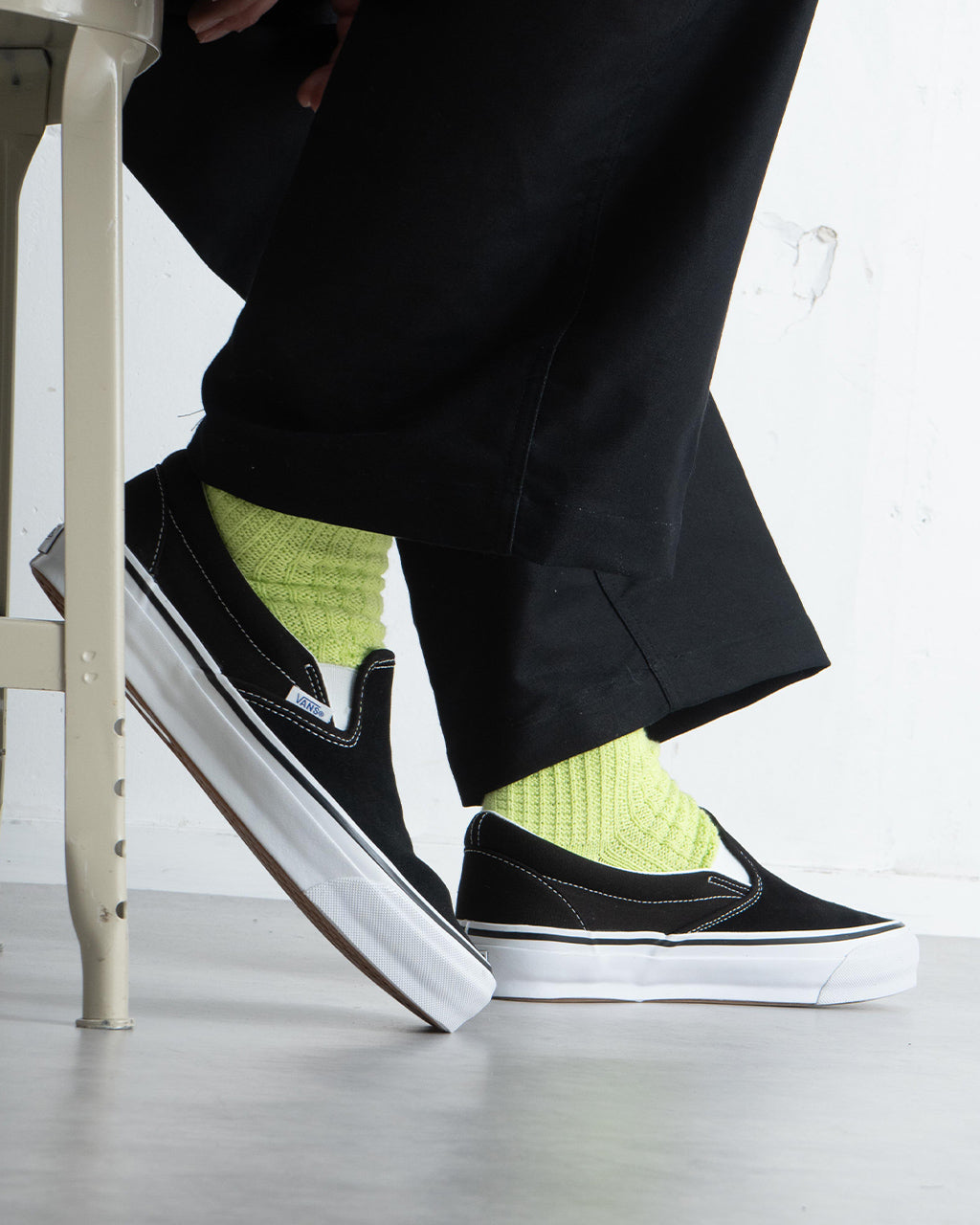 VANS PREMIUM ヴァンズプレミアム スリッポン スニーカー シューズ LX Slip-On Reissue 98 VN000D5AY28