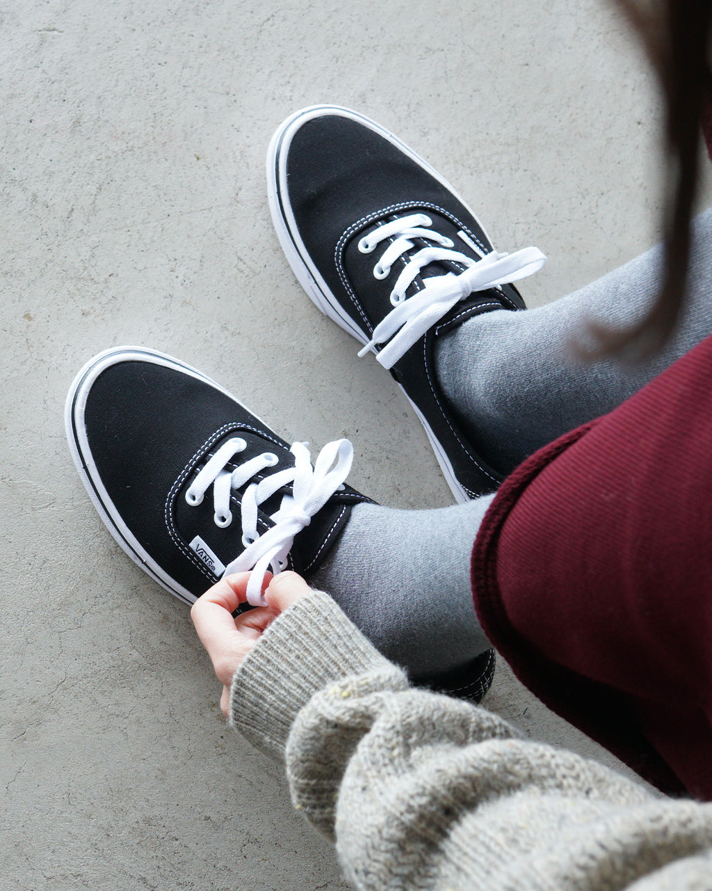 コンフィクッシュ オーセンティック UA スニーカー キャンバス ローカット シューズ 靴 UA COMFYCUSH AUTHENTIC VN0A3WM7VNE