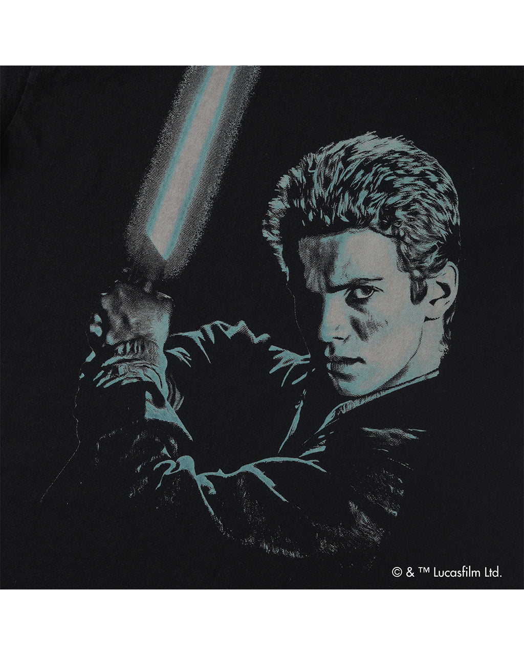 Anakin Skywalker LightSaber Tee 25-SW-MS-01BLA
