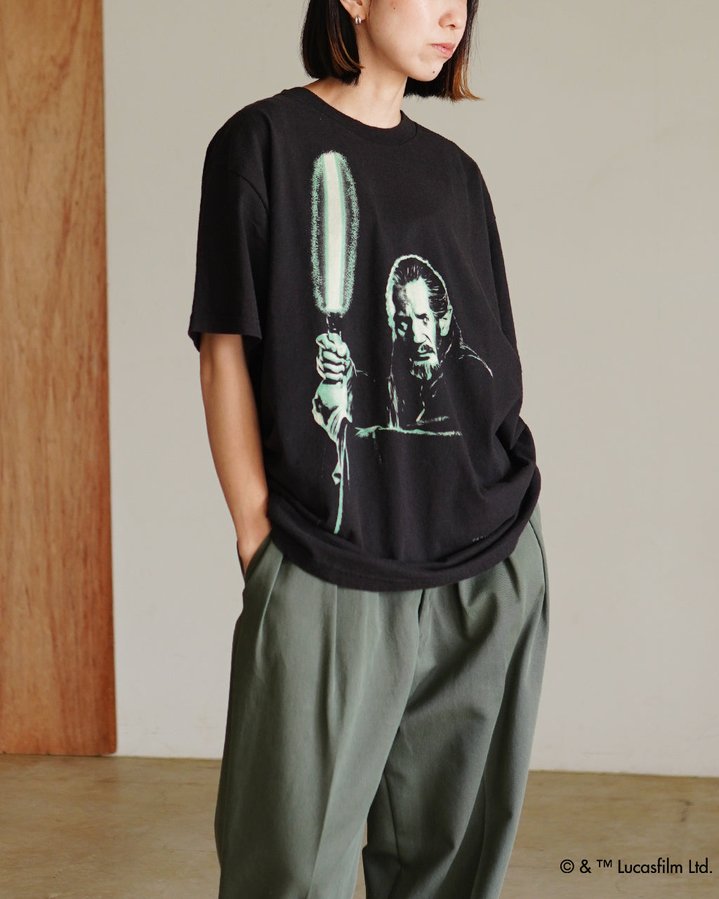 VARIEGATOR ヴァリゲイター バリゲーター クワイ-ガン ジン ライトセーバー Tシャツスターウォーズ STAR WARS | Crouka(クローカ)