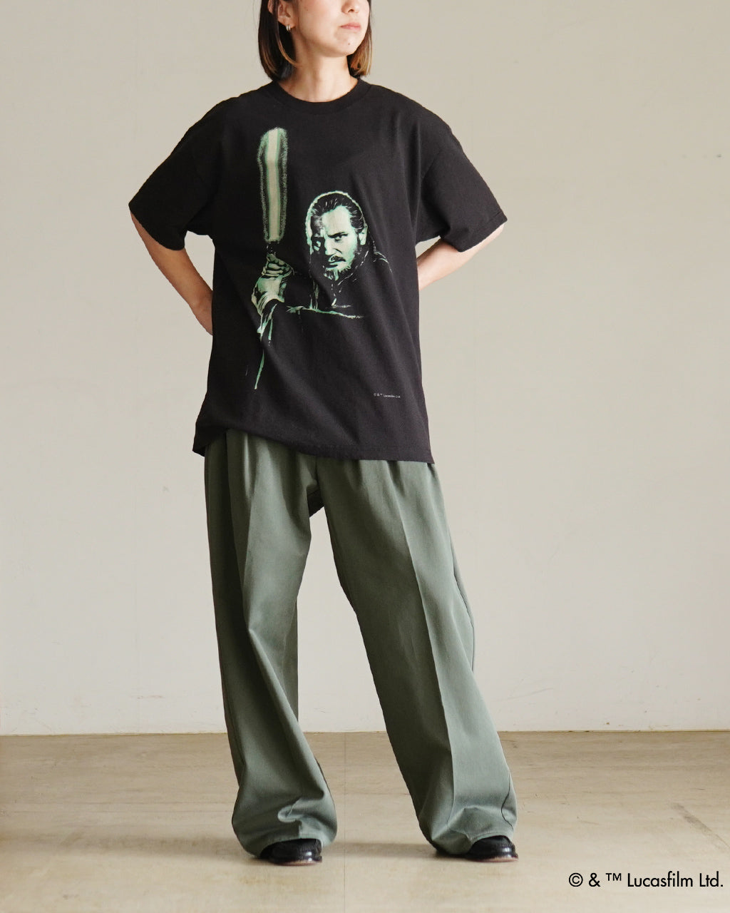 VARIEGATOR ヴァリゲイター バリゲーター クワイ-ガン ジン ライトセーバー Tシャツスターウォーズ STAR WARS | Crouka(クローカ)