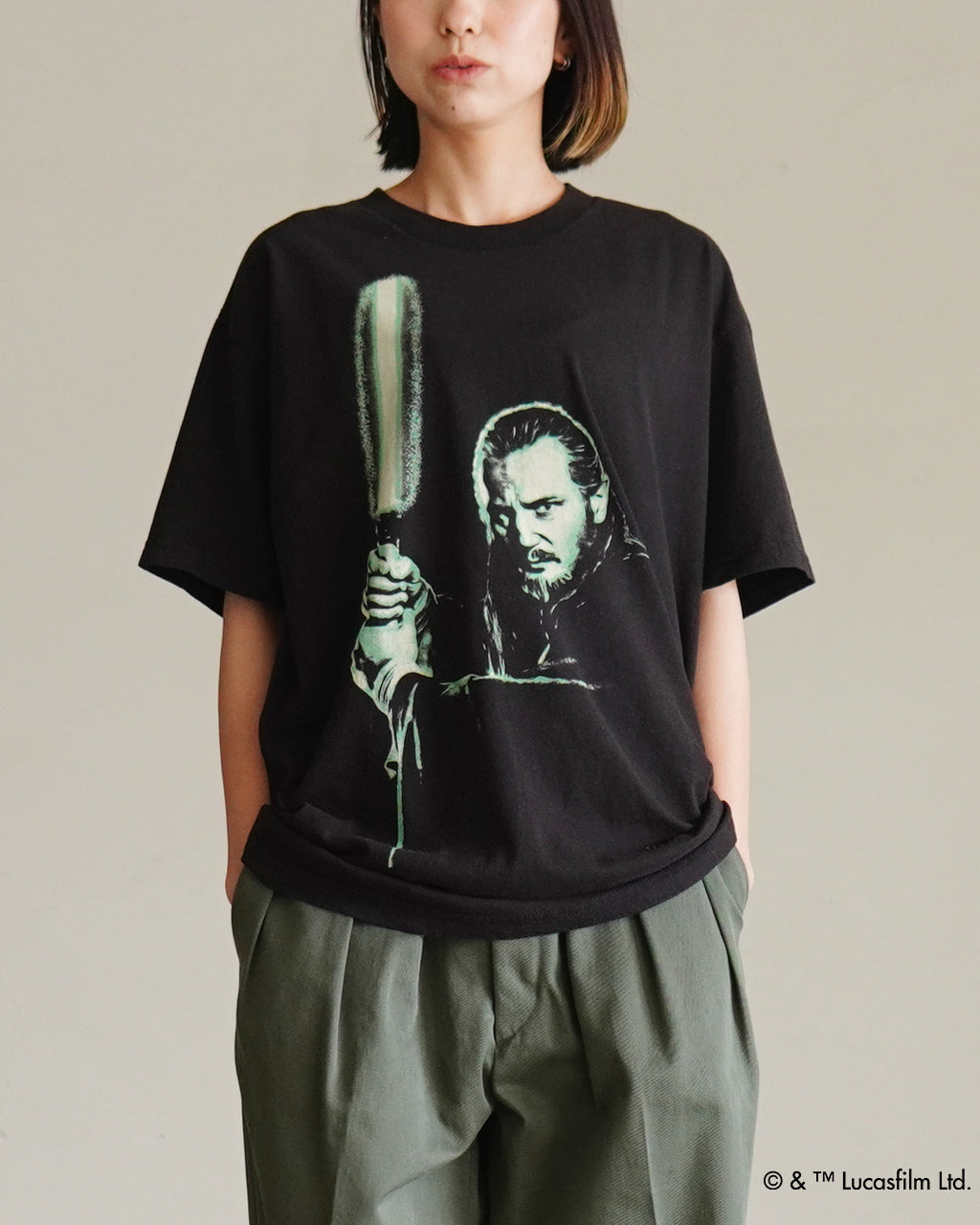 VARIEGATOR ヴァリゲイター バリゲーター クワイ-ガン ジン ライトセーバー Tシャツスターウォーズ STAR WARS | Crouka(クローカ)