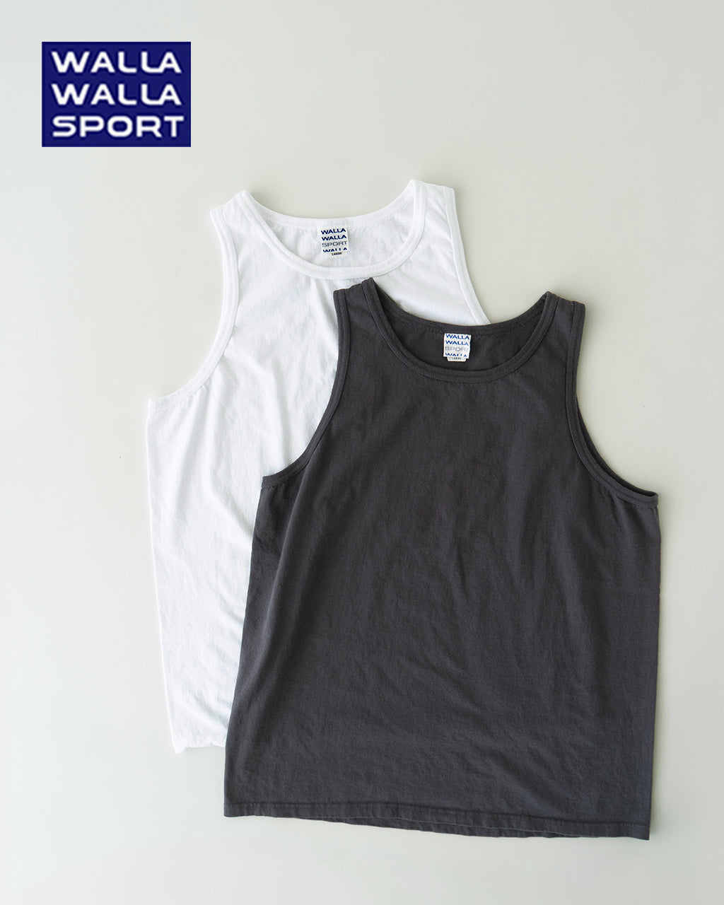 WALLA WALLA SPORT ワラワラスポーツ ソリッド タンクトップ SOLID TANK TOP ノースリーブ インナー 050022 【クーポン対象外】