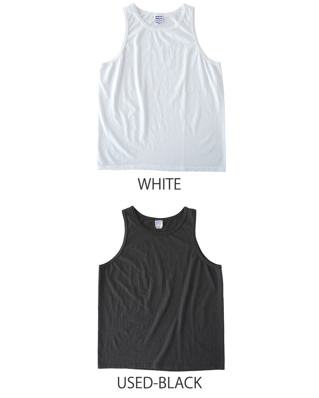 WALLA WALLA SPORT ワラワラスポーツ ソリッド タンクトップ SOLID TANK TOP ノースリーブ インナー 050022 【クーポン対象外】