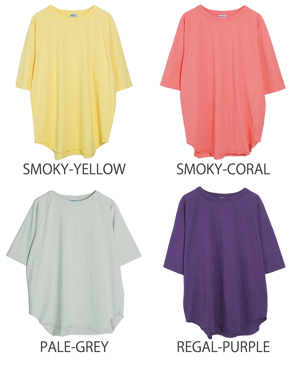 【SALE!30%OFF】WALLA WALLA SPORT ワラワラスポーツ 1/2 SLEEVE LOOSE BASEBALL TEE クルーネック ベースボール 半袖 Tシャツ 1/2 ラグランスリーブ 030225-SR