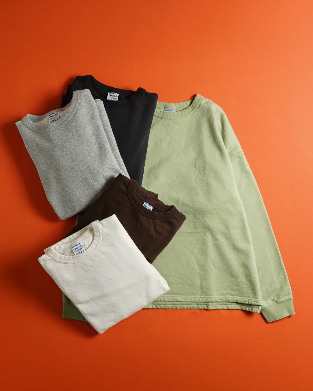WALLA WALLA SPORT ワラワラスポーツ ロングスリーブ ボックス スウェット トレーナー L/S BOX SWEAT WW030197-SR 【送料無料】