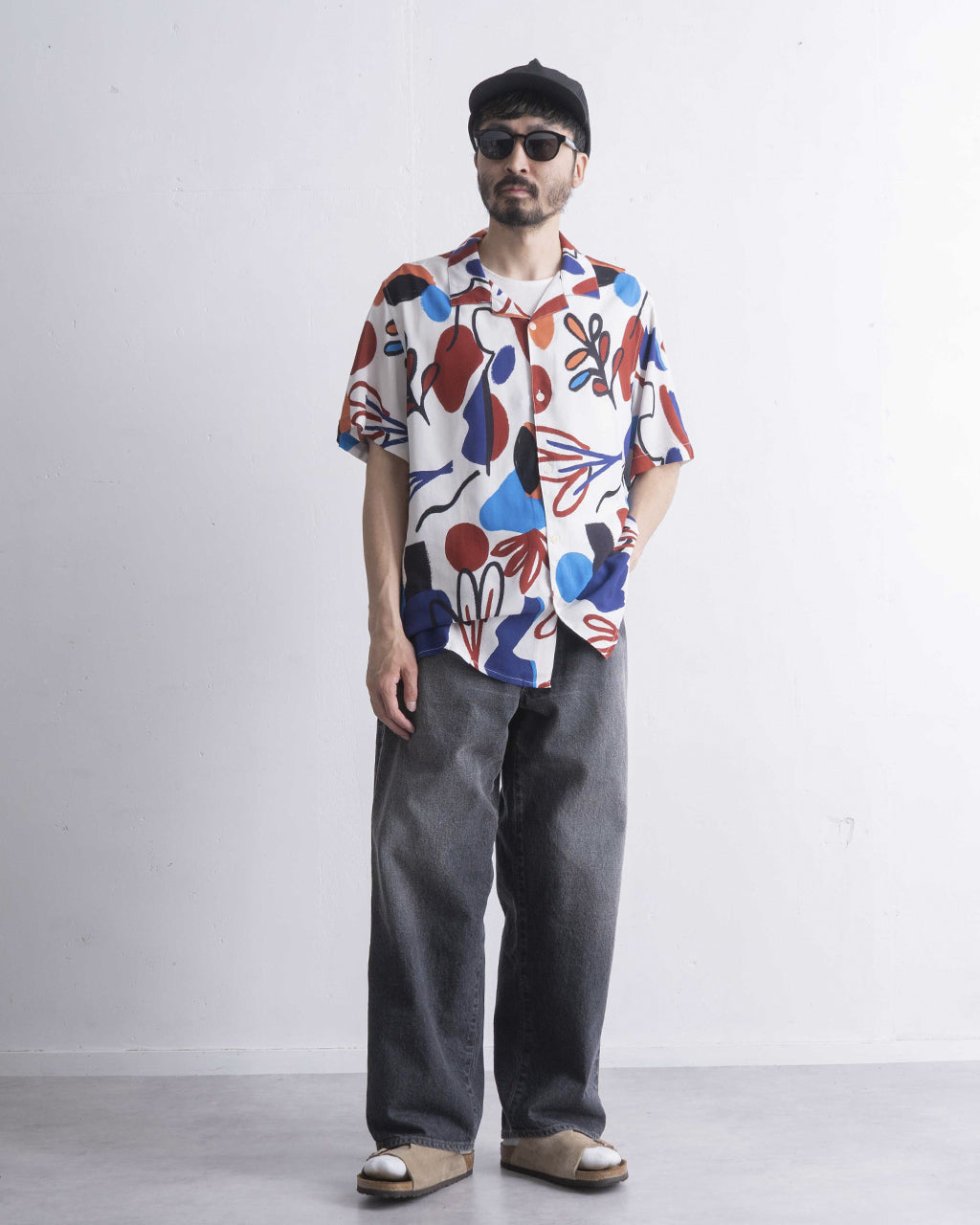 【アウトレット!30%OFF】 ディドコット ショートスリーブ シャツ メンズ DIDCOT SS SHIRT OVERSIZED FLORAL / MULTI LOOM STRIPE / MINI DOUBLE GRID / BLOCK SCRIBBLE BLUR FLORAL 【送料無料】