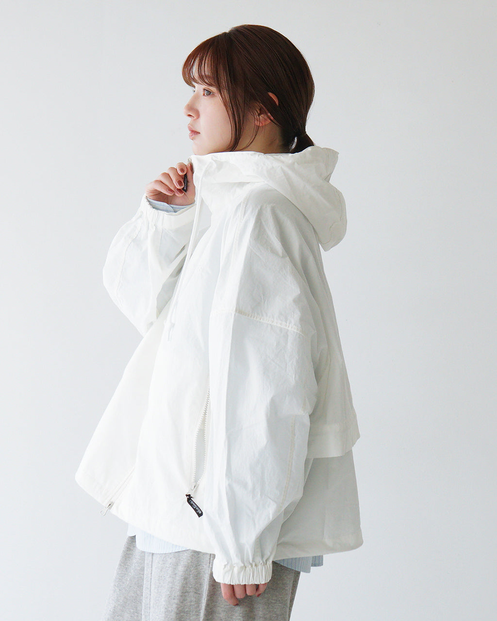 【週末限定!対象アイテム10%OFF】WILD THINGS ワイルドシングス フード ジャケット RURAL HOOD JACKET ルーラル ショート丈 ライトアウター ジップアップ WTL251-06【送料無料】