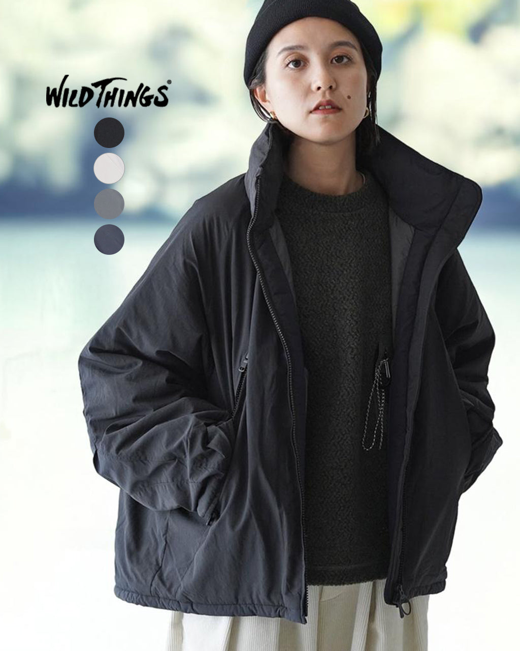 WILD THINGS ワイルドシングス ハッピージャケット W'S HAPPY JACKET アウター ブルゾン WTL24102SN【送