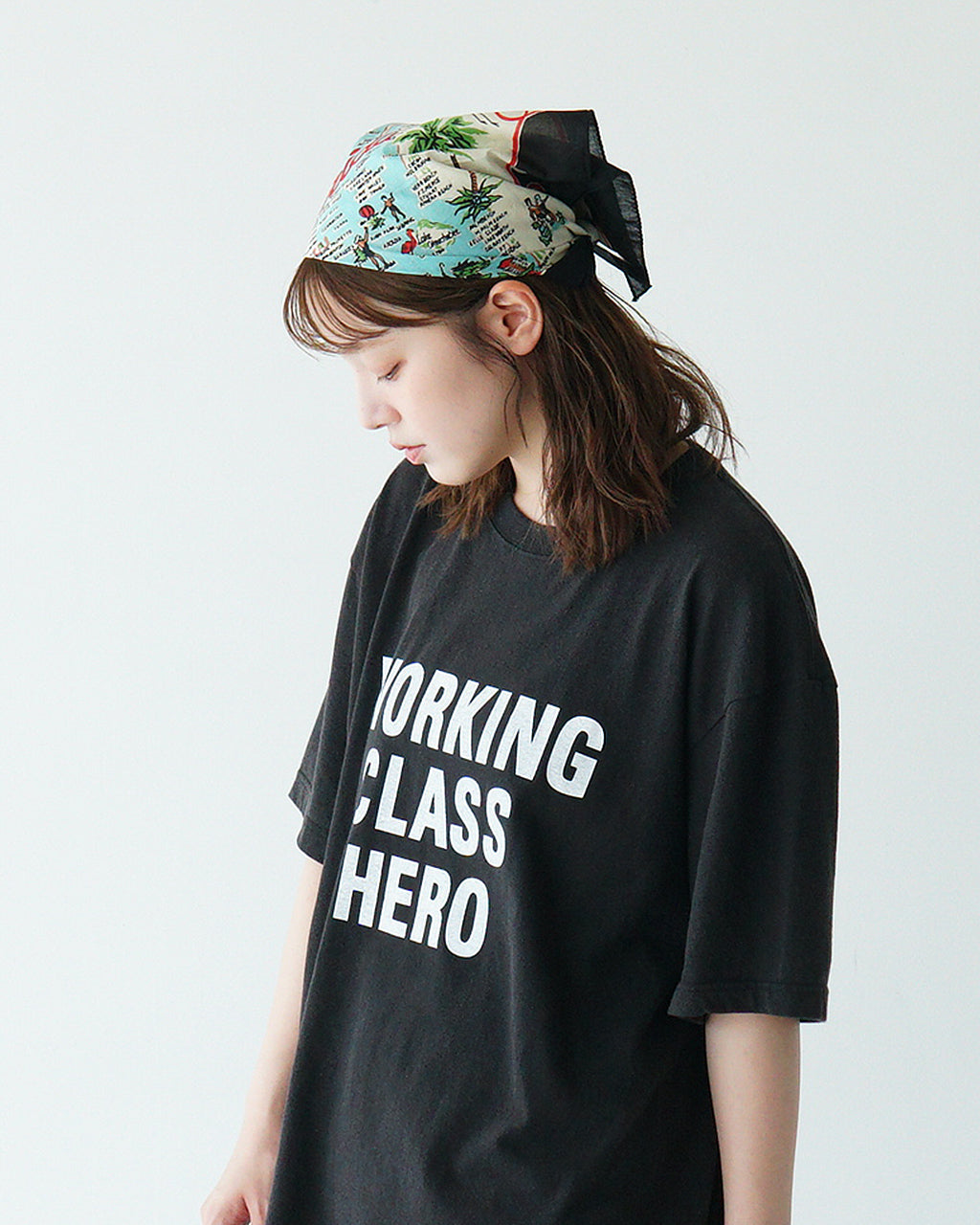 【SALE!30%OFF】WORN FREE ウォーンフリー 半袖Tシャツ WORKING CLASS HERO YOU ARE HERE ジョンレノン ビートルズ WFR-VTG-000001 WFR-VTG-000003