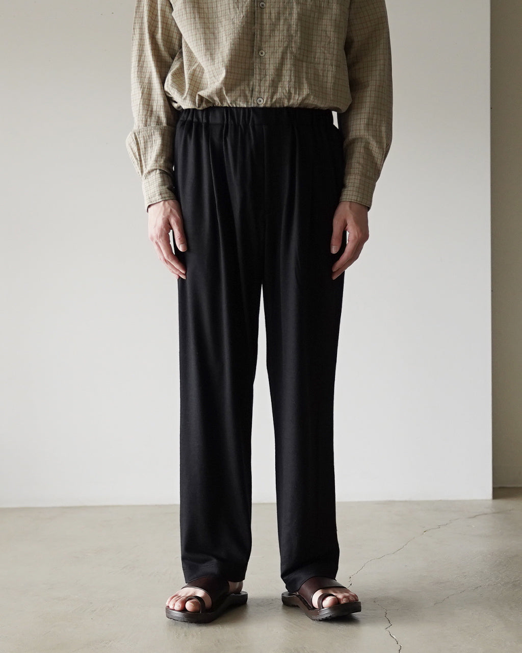 Wide tapered Pants wj501-mcs13