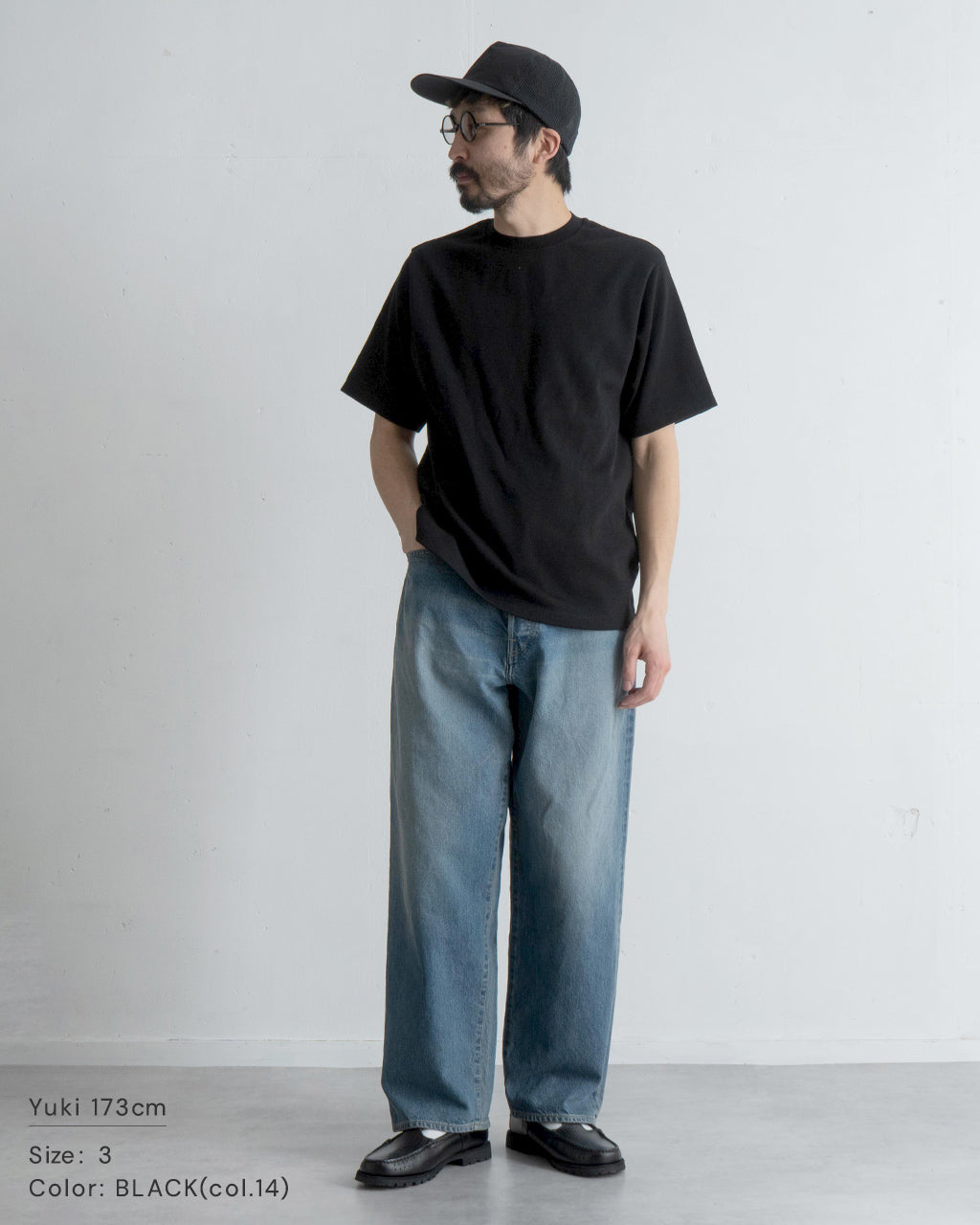 半袖ニットTシャツ リジッド シーアイランド コットン 丸胴 RIGID SEA ISLAND COTTON YOKO-MARUDO KNIT TEE 95-252-022