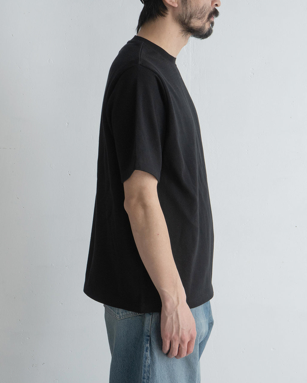 半袖ニットTシャツ リジッド シーアイランド コットン 丸胴 RIGID SEA ISLAND COTTON YOKO-MARUDO KNIT TEE 95-252-022