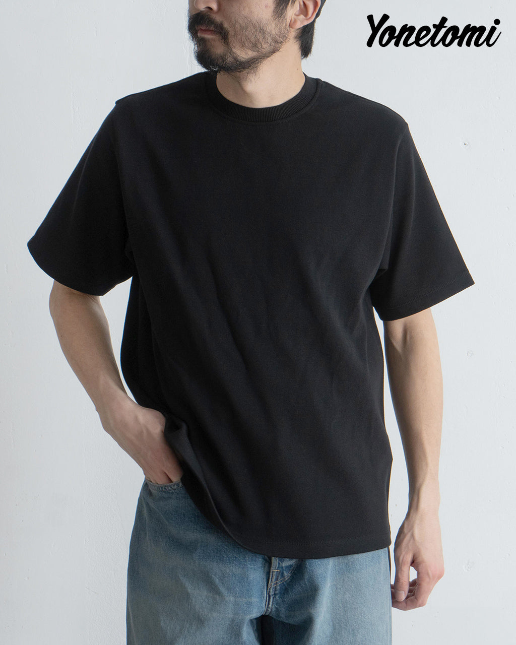 半袖ニットTシャツ リジッド シーアイランド コットン 丸胴 RIGID SEA ISLAND COTTON YOKO-MARUDO KNIT TEE 95-252-022