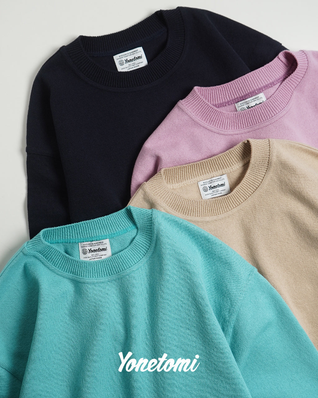 【アウトレット!30%OFF】Yonetomi ヨネトミ ウェーブコットンニット WAVE COTTON KNIT P/O (SOLID) プルオーバー セーター 95-252-010【送料無料】