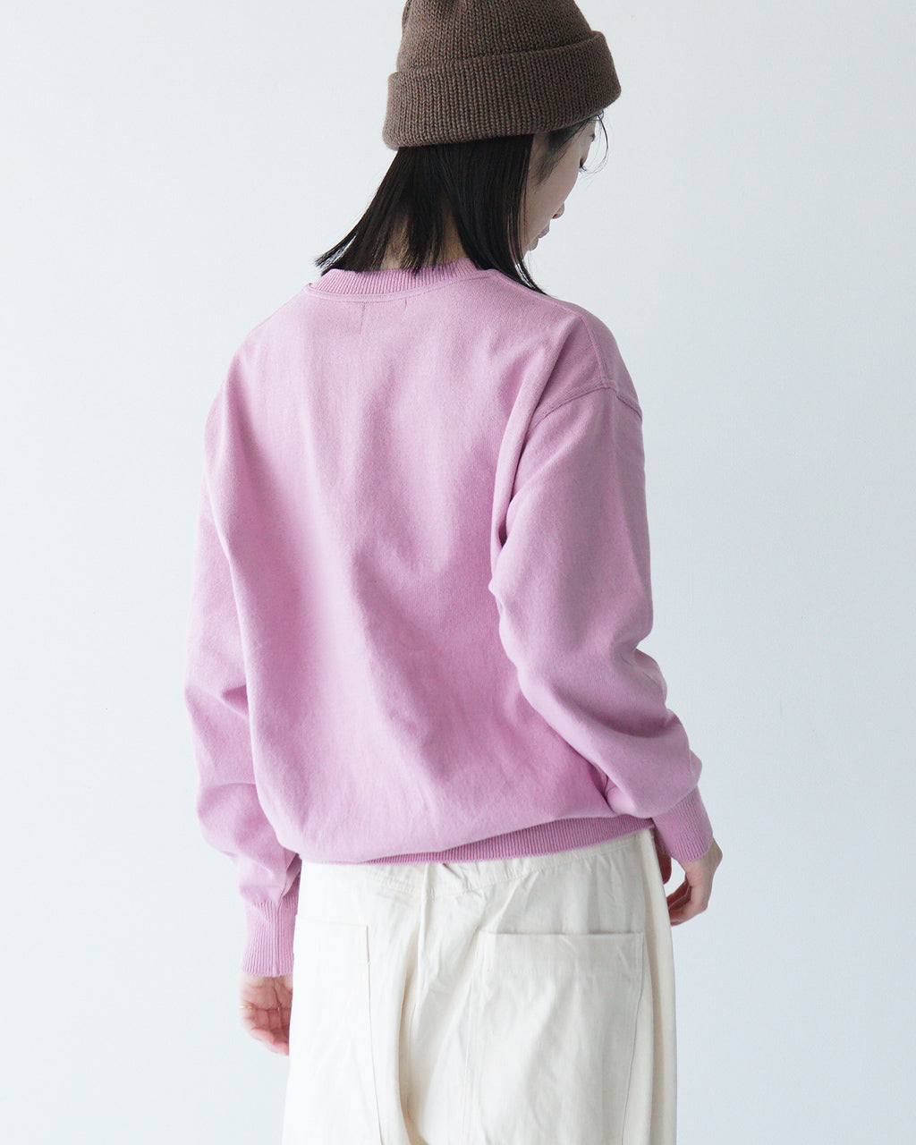 【アウトレット!30%OFF】Yonetomi ヨネトミ ウェーブコットンニット WAVE COTTON KNIT P/O (SOLID) プルオーバー セーター 95-252-010【送料無料】