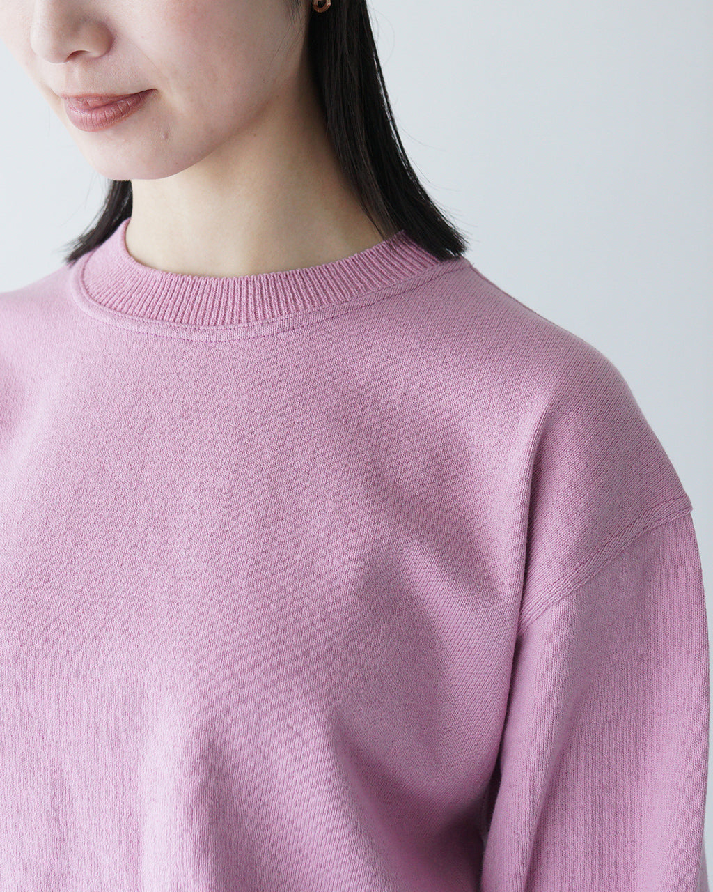 【アウトレット!30%OFF】Yonetomi ヨネトミ ウェーブコットンニット WAVE COTTON KNIT P/O (SOLID) プルオーバー セーター 95-252-010【送料無料】