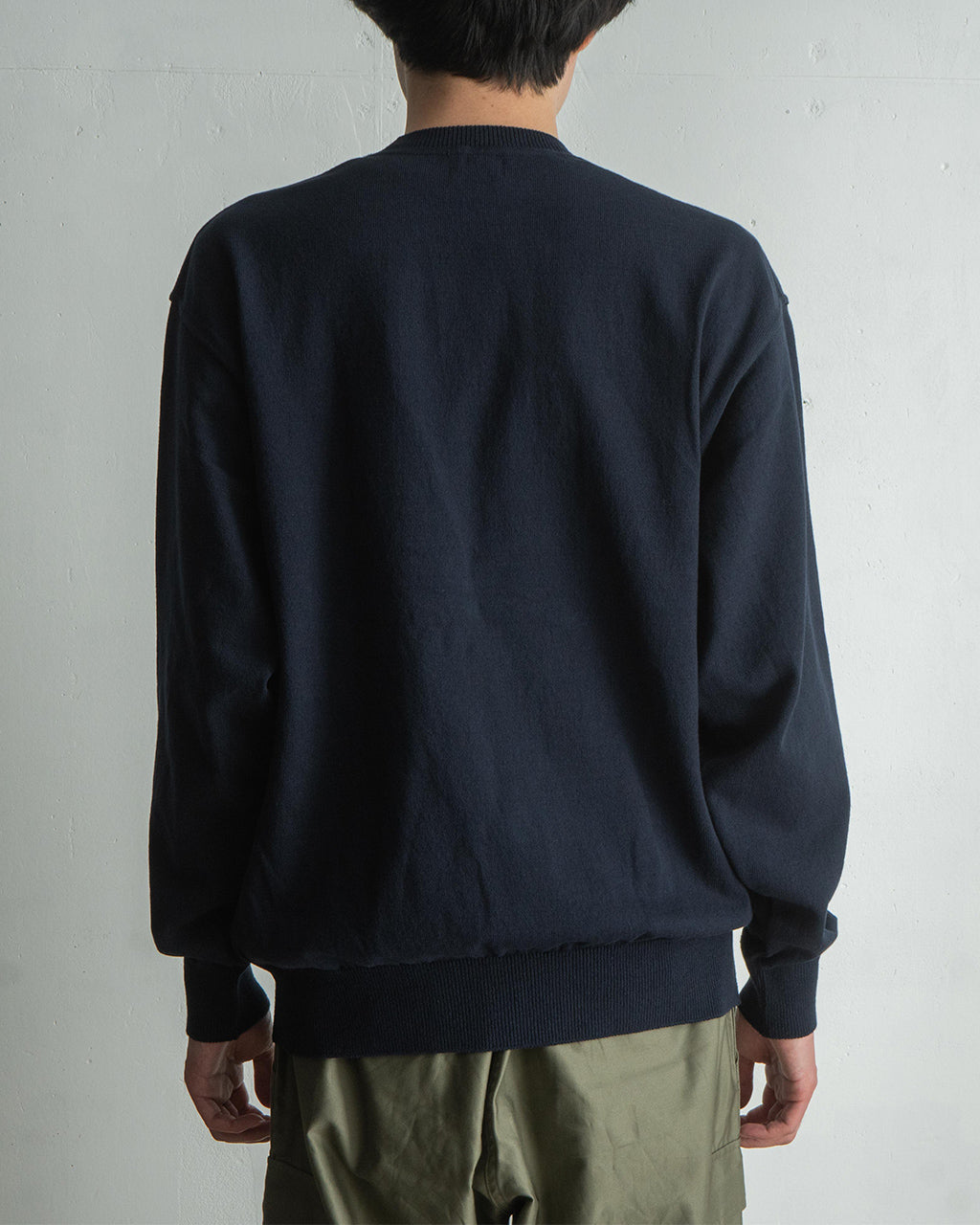 【アウトレット!30%OFF】Yonetomi ヨネトミ ウェーブコットンニット WAVE COTTON KNIT P/O (SOLID) プルオーバー セーター 95-252-010【送料無料】