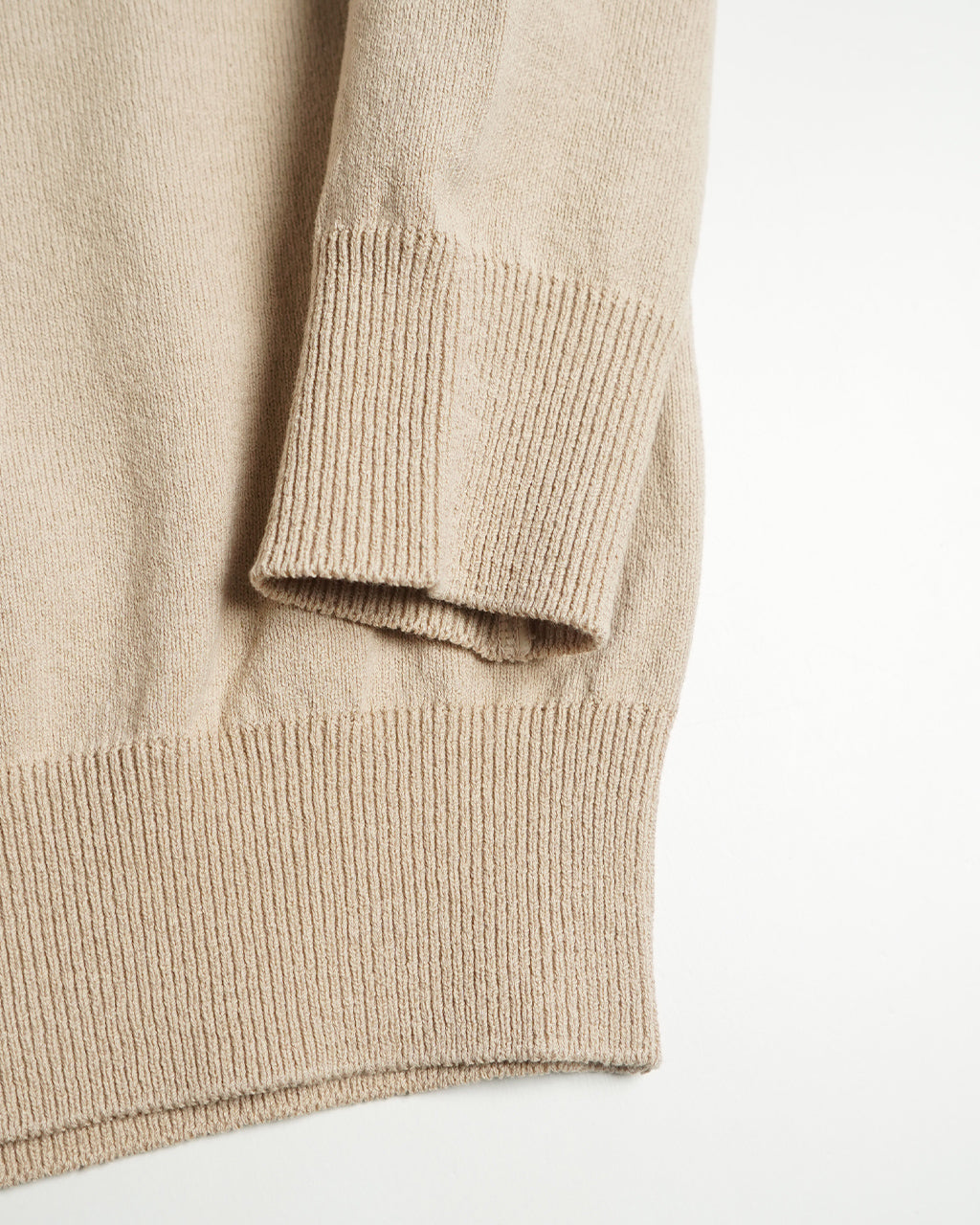 【アウトレット!30%OFF】Yonetomi ヨネトミ ウェーブコットンニット WAVE COTTON KNIT P/O (SOLID) プルオーバー セーター 95-252-010【送料無料】