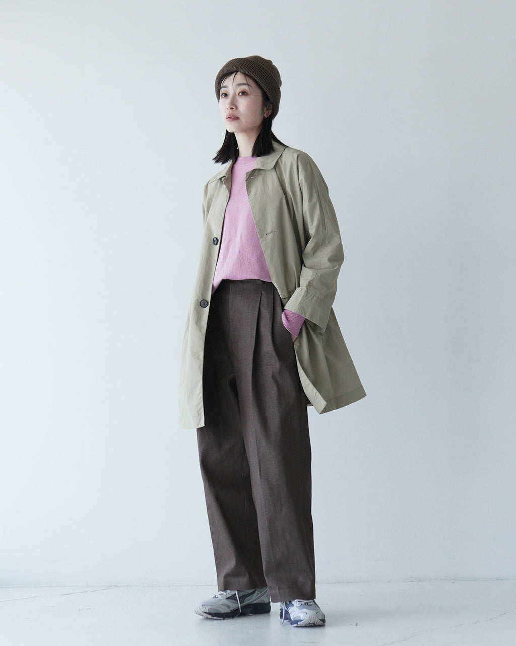 【アウトレット!30%OFF】Yonetomi ヨネトミ ウェーブコットンニット WAVE COTTON KNIT P/O (SOLID) プルオーバー セーター 95-252-010【送料無料】