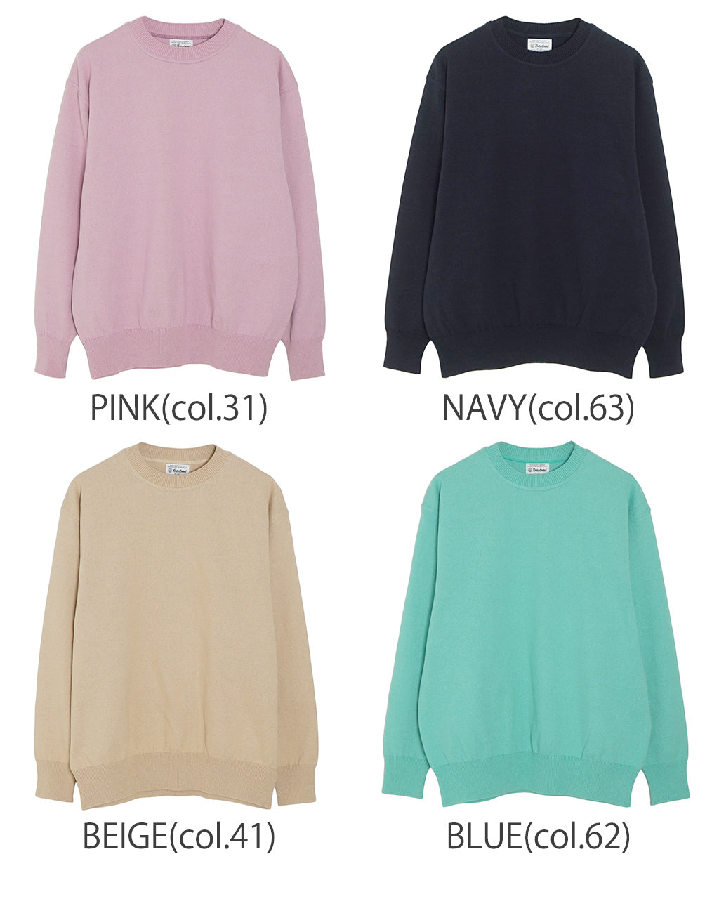 【アウトレット!30%OFF】Yonetomi ヨネトミ ウェーブコットンニット WAVE COTTON KNIT P/O (SOLID) プルオーバー セーター 95-252-010【送料無料】