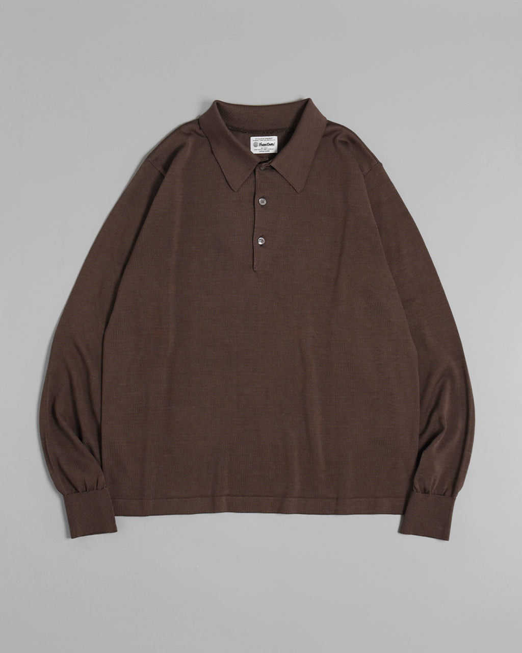 【SALE!30%OFF】ヨネトミ シルク ニット プルオーバー SILK KNIT P/L ポロ 95-244-008