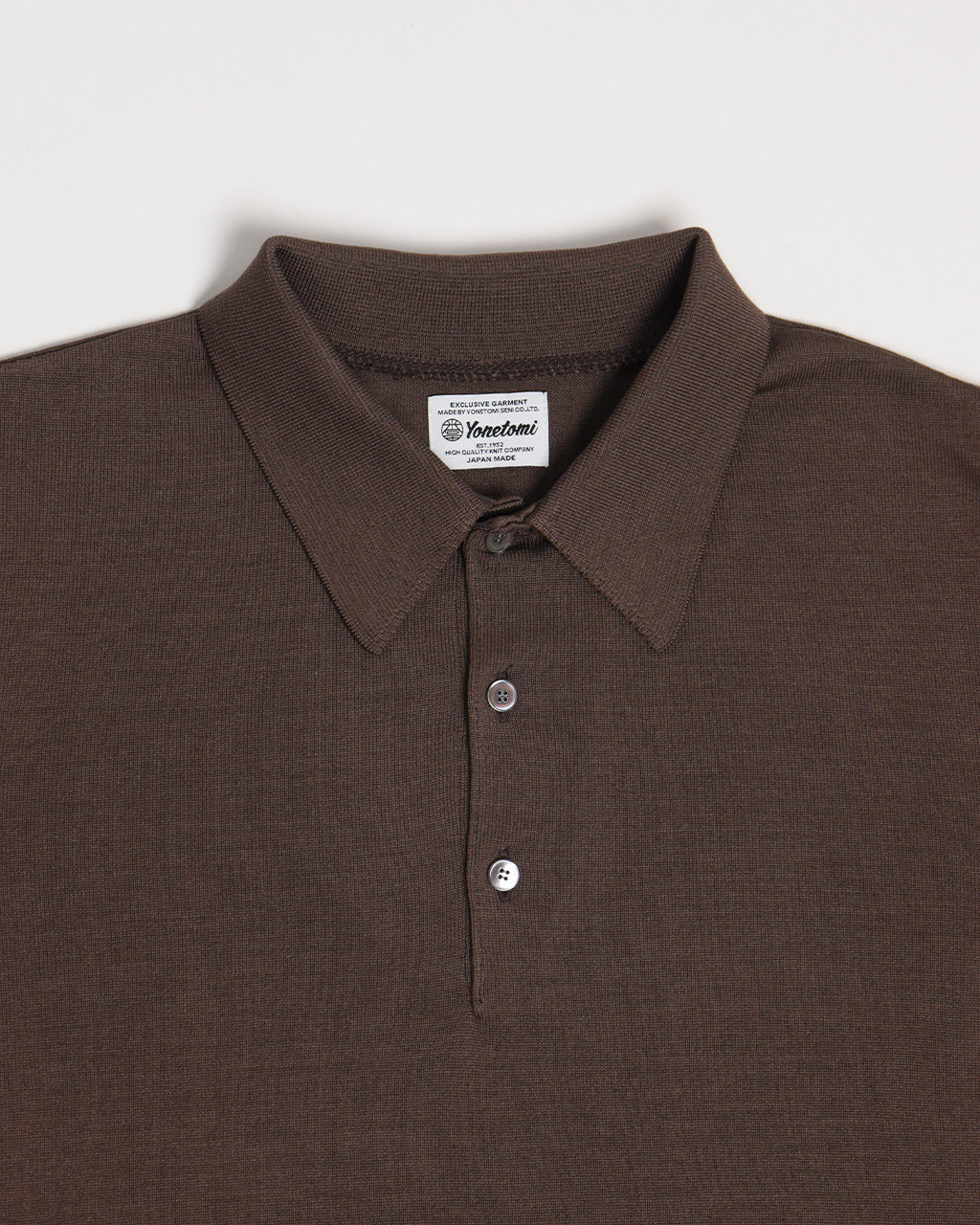 【SALE!30%OFF】ヨネトミ シルク ニット プルオーバー SILK KNIT P/L ポロ 95-244-008