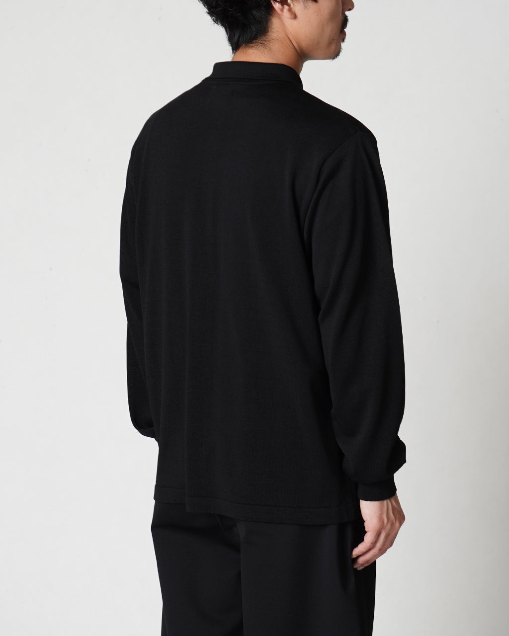 【SALE!30%OFF】ヨネトミ シルク ニット プルオーバー SILK KNIT P/L ポロ 95-244-008