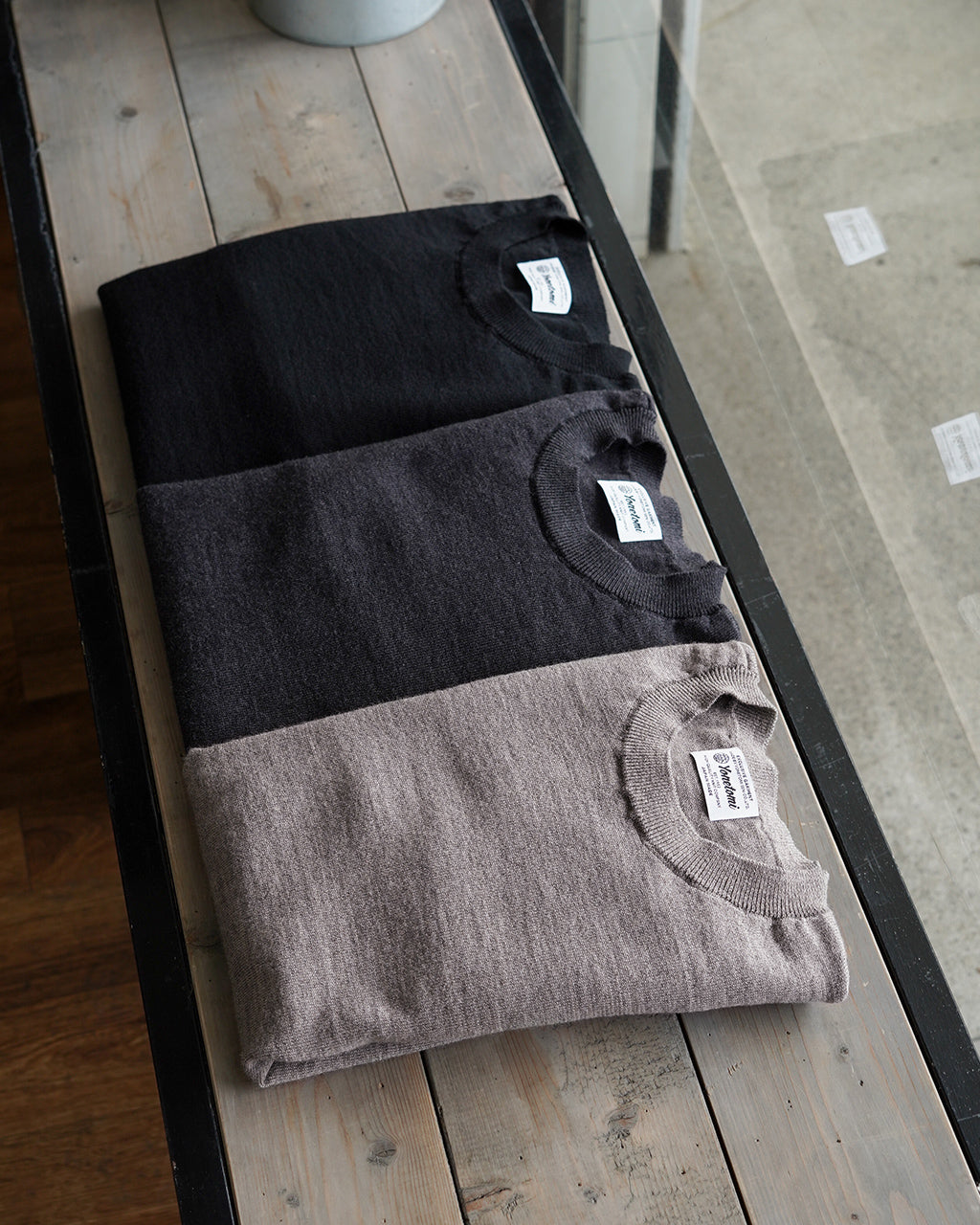 HIGH TWIST WOOL KNIT PULLOVER 95-254-010