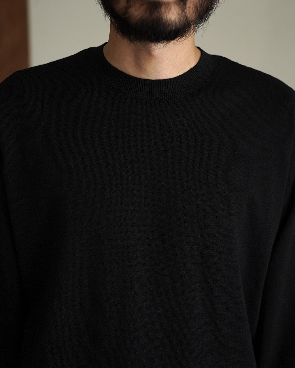 HIGH TWIST WOOL KNIT PULLOVER 95-254-010