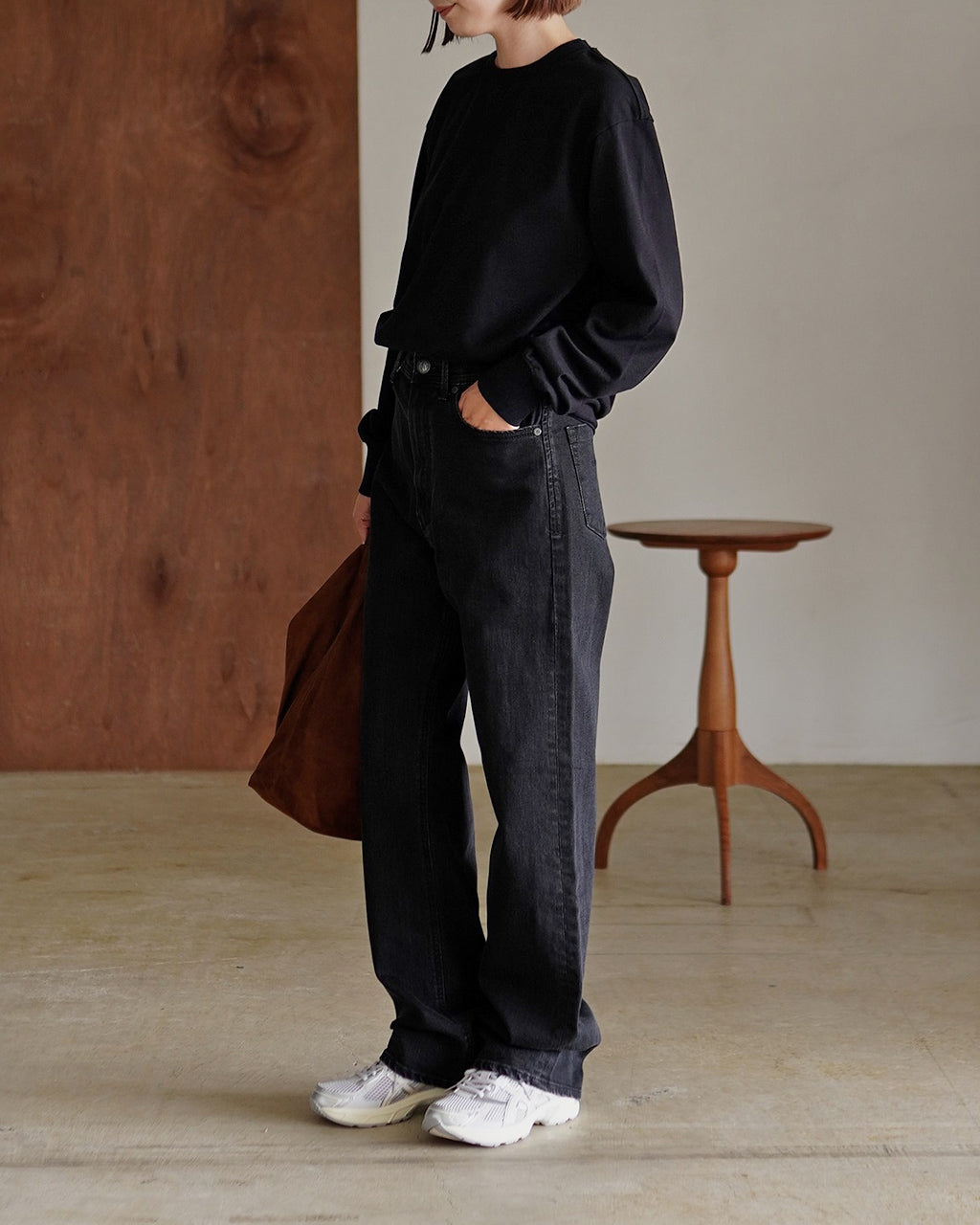 Yonetomi NEW BASIC T-SHIRT〈LONG SLEEVE〉95-254-017