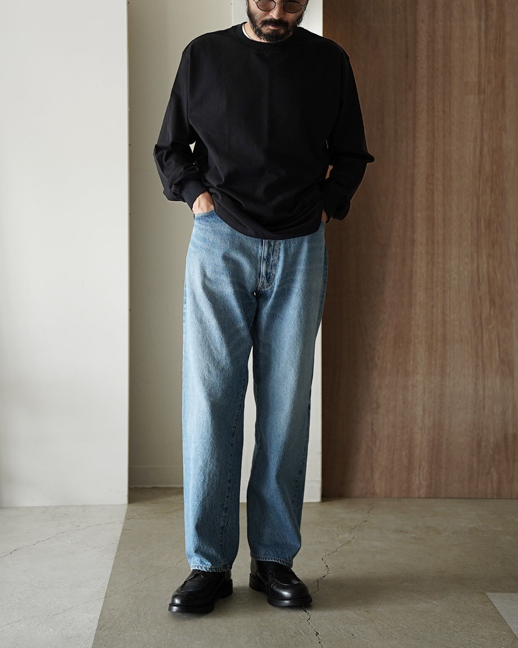 Yonetomi NEW BASIC T-SHIRT〈LONG SLEEVE〉95-254-017