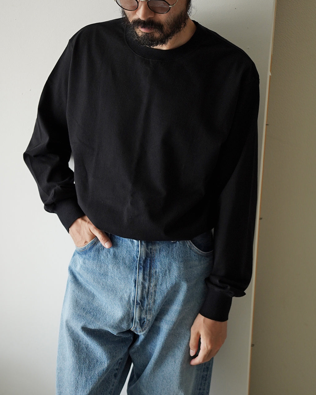 Yonetomi NEW BASIC T-SHIRT〈LONG SLEEVE〉95-254-017