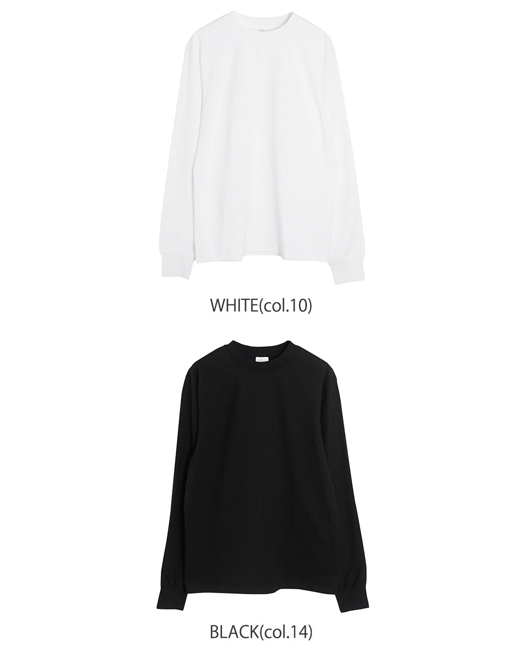 Yonetomi NEW BASIC T-SHIRT〈LONG SLEEVE〉95-254-017