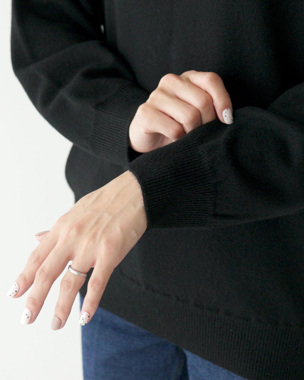 Yonetomi NEW BASIC CASHMERE KNIT P/O 95-244-022