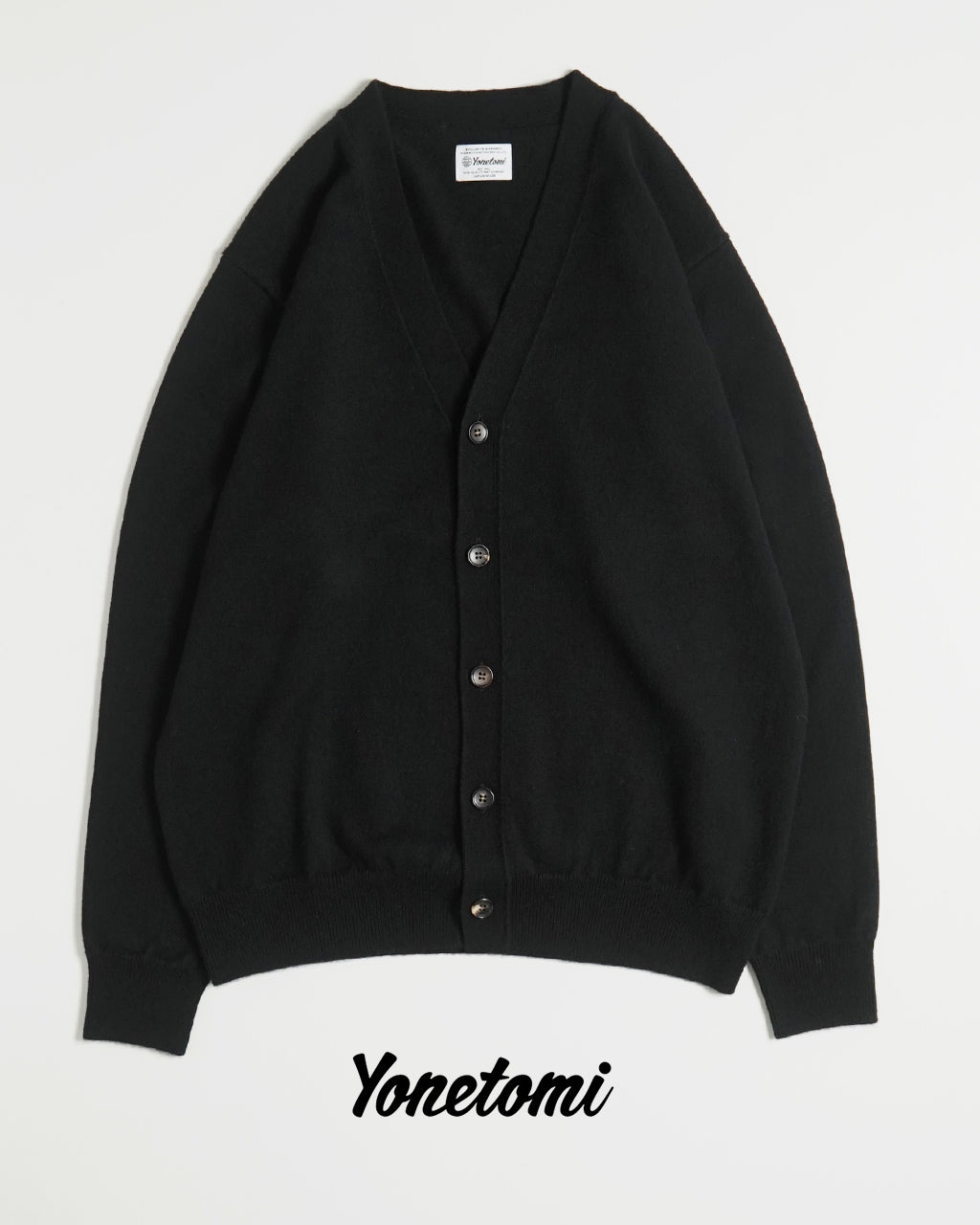 Yonetomi NEW BASIC CASHMERE KNIT C/D 95-244-023s