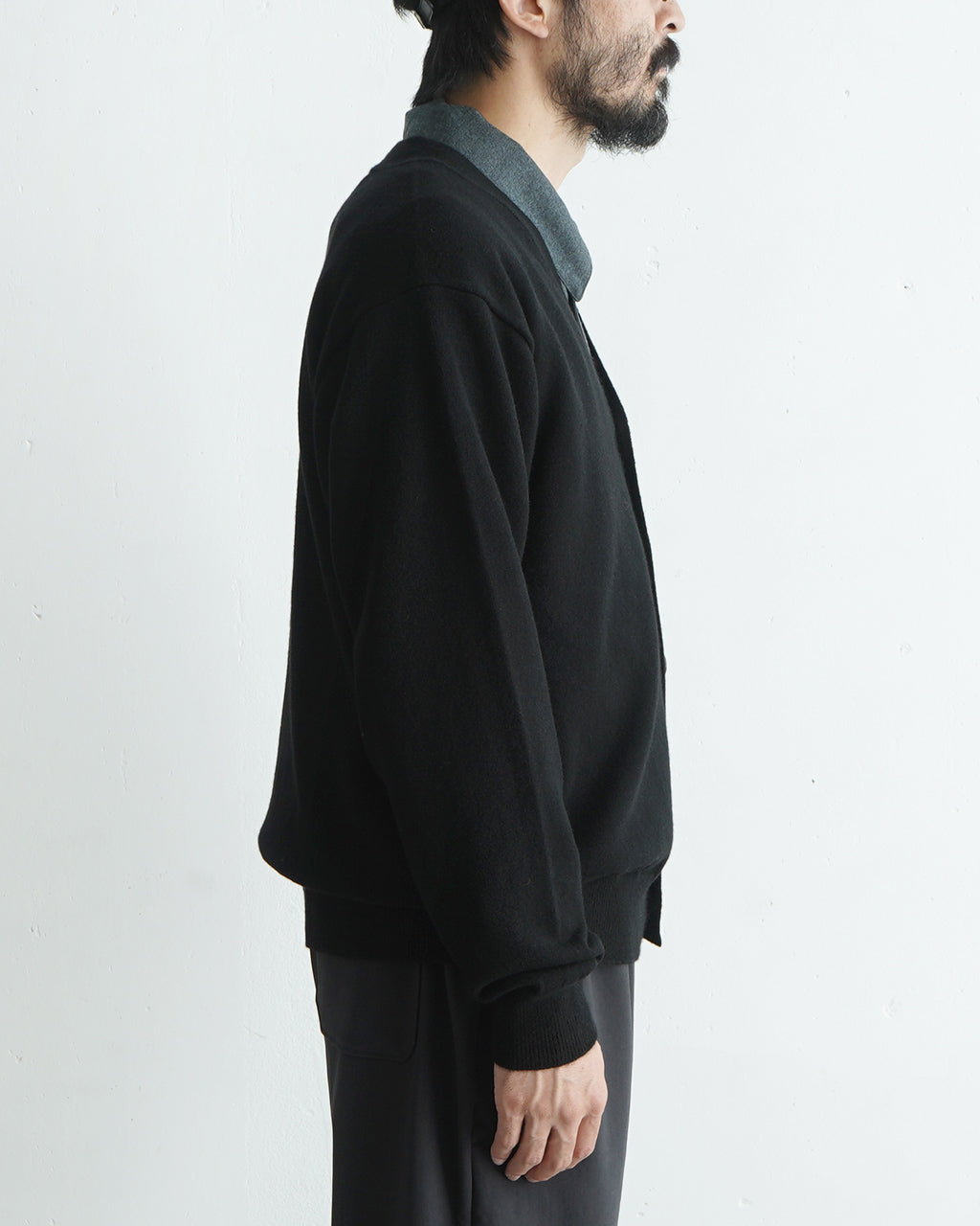Yonetomi NEW BASIC CASHMERE KNIT C/D 95-244-023s