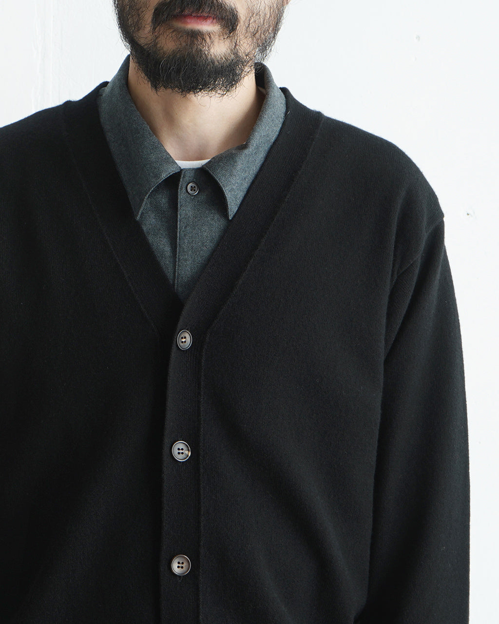 Yonetomi NEW BASIC CASHMERE KNIT C/D 95-244-023s