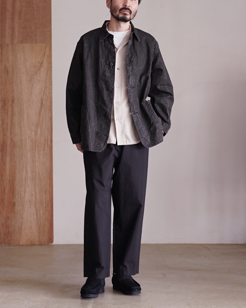 AMA LINEN KNIT SHIRT 95-262-019